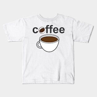 Coffee Artwork IV Kids T-Shirt